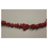 Coral Bead Necklace
