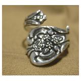 Sterling Spoon Ring