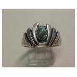 Sterling Silver Utah Turquoise SW Ring