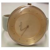 Skagen Watch w/ Leather Band - Denmark