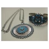 Vintage Southwest Necklace & Bracelet