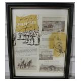 10" x 12" Miles City, Montana Framed Brochure