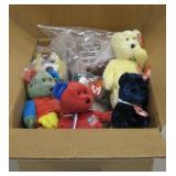 Lot Of Assorted Ty Beanie Babies & Other Plushes