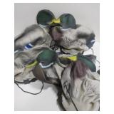 5 Weighted Ring Base Rubber Duck Decoys