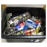 Tub Of Assorted Tools & Hardware