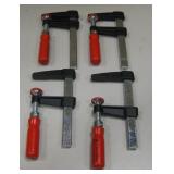 Lot Of 4 Bessey LM2-004 Wood Clamps - New