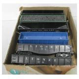 Box Of O Gauge Model Railroad Cars