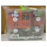 Mickey Mouse 5 Piece Layette 0-06 Months - NIP