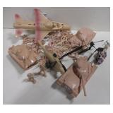 Large Bag Of Army Men & Military Vehicles