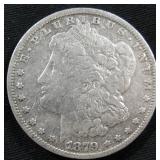 1879-S Silver Morgan Dollar - San Francisco Minted