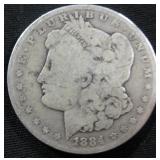 1884 Silver Morgan Dollar - Philadelphia Minted