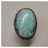 Sterling Silver & Utah Turquoise SW Ring
