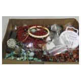 Box Lot Of Assorted Jewelry