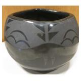 6.25" Diameter Santa Clara Bowl - Signed Nicolasa