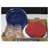 Plastic Picnic Plates, Paper Plate Trays & Cups