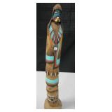 21" Tall Feather Dancer Shalako Kachina