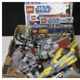 Large Lot Of Lego Star Wars w/ Mini-Figurines