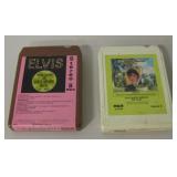2 Elvis Presley 8-Track Tapes