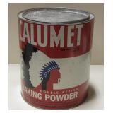 Vtg Large Calumet Baking Powder 10LB Tin