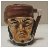 Vintage 2.25" Tall Mini Toby Mug - Japan
