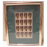 USA 16 Stamp Block - America SW Carved Figure