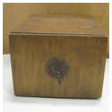 Vintage Wood Drawer Box - 10.5" x 12" x 8"