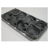 John Wright Cast Iron Sea Shells Muffin Pan