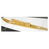 Vtg SkiCraft Wood Water Ski Shelf - 62" Long