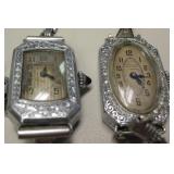 Lot Of 2 Vintage Bulova Women