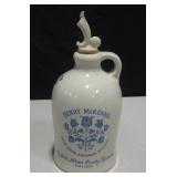 10" Porcelain Whiskey Jug w/ Stamp