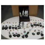 28 NA Style Hand Painted Feathers w/ Leather Wrap