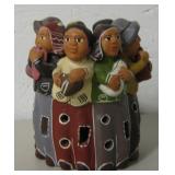 Peruvian Ceramic Figurine - 4" Tall