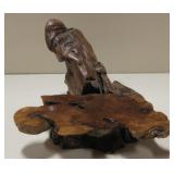 Burl Wood Display Stand - 3" Tall & 4.5" Wide