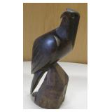 Hand Carved 12" Ironwood Eagle Wood Statue