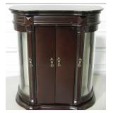 Jewelry Box w/ Necklace Cabinets & 4 Drawers