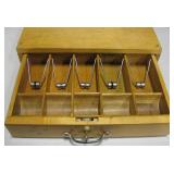 Wood Indiana Cash Drawer 18.25" x 14.75" x 4.5"