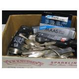 Miscellaneous Vintage Flatware & Silver Polish