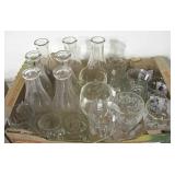 Box Lot of Assorted Glassware