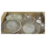 Box Lot of Assorted Glassware