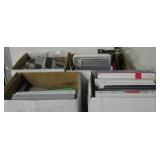4 Boxes Miscellaneous Office Supplies