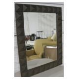 27" x 34" Framed Beveled Edge Mirror