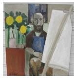 Signed Original Painting On Stretched Canvas