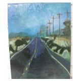 Signed Original Painting On Stretched Canvas