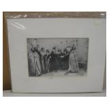 Reprint 1905 BG Randall Photo Of Taos Pueblo Men