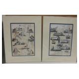 2 Signed & Numbered Prints - Betty Vestuto