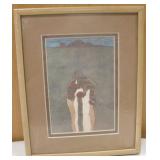 Framed Amado Pena Print - 8.5" x 10.5"
