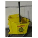 Rubbermaid Safety Yellow Mop Bucket w/ Ringer