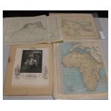 Antique & Vintage Lithograph & Maps