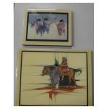Amado Pena Art Tile & Native Scene Art Tile