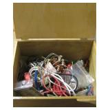 Large Lot Of Assorted Jewelry In Wood Box w/ Lid
